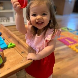 Janie and Jack Hearts Dress